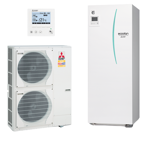 Wärmepumpe_Zubadan_Heizung-Kühlung__Mitsubishi_Electric__23kW_dreiphasig__PUHZ-SHW230Y+ERSE-YM9ED+FTC6-